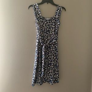 La Mer Luxe Italia Dress. Navy/White